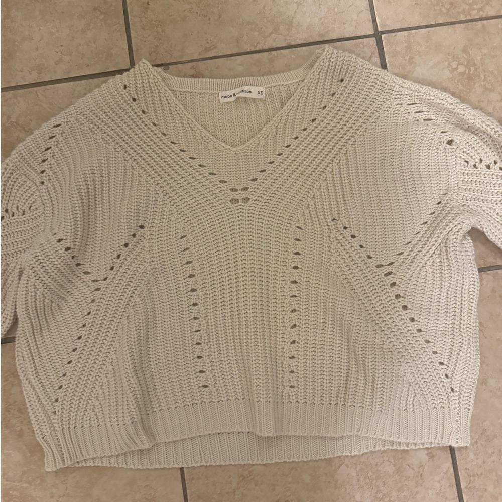 Women's Cream Sweater